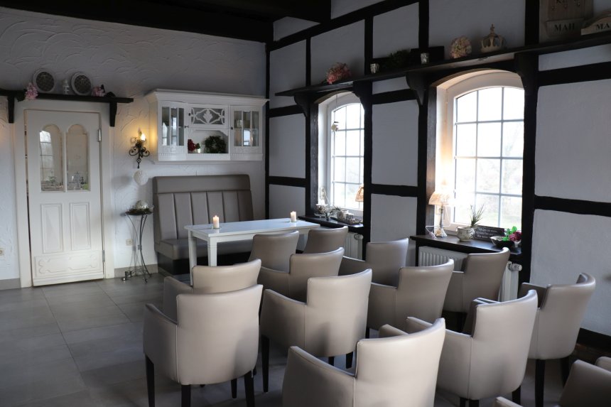 Trauzimmer im Café Osterhof Tellingstedt